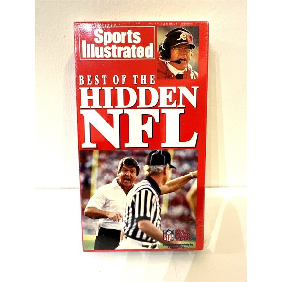 Sports Illustrated - Best Of The Hidden NFL VHS Tape 1993 ~ BRAND NEW SEALED - Picture 1 of 6